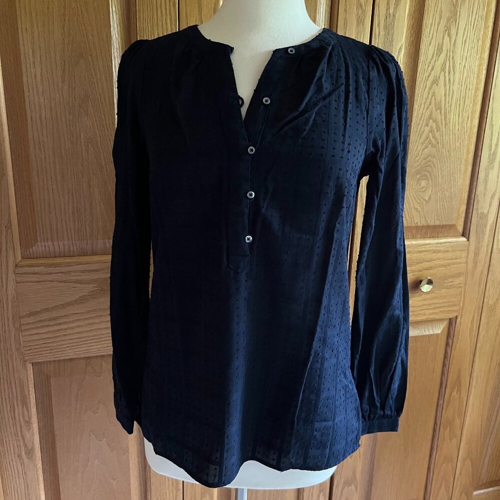 TALBOTS - Cotton Clip Dot Pullover -- NEW with Tag